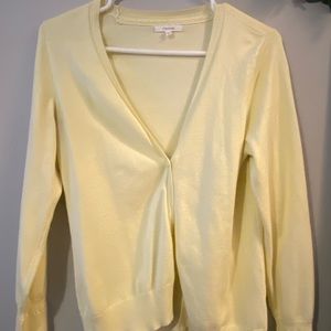 Cotton button up cardigan